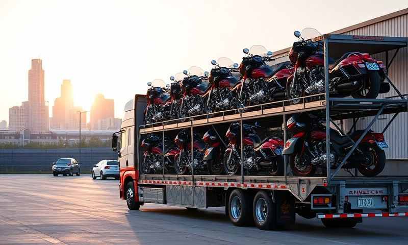 McAlester, Oklahoma motorcycle shipping transporter