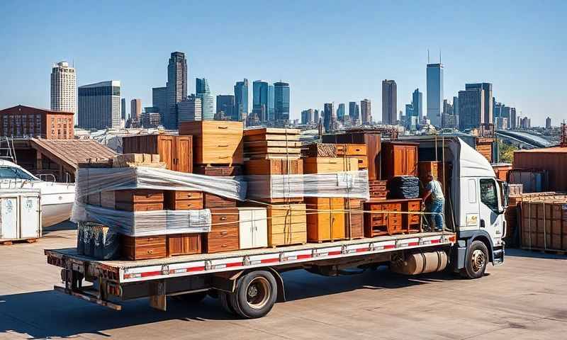 Mustang, Oklahoma furniture shipping transporter