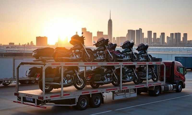 Mustang, Oklahoma motorcycle shipping transporter