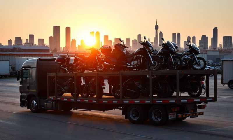 Ponca City, Oklahoma motorcycle shipping transporter