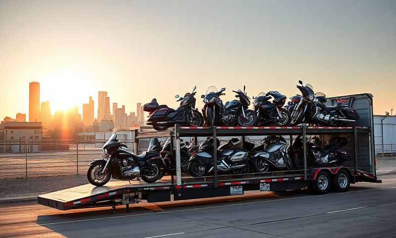 Sand Springs, Oklahoma motorcycle shipping transporter