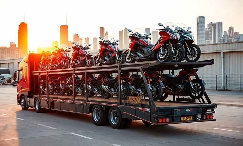 Motorcycle Shipping in Sand Springs, Oklahoma