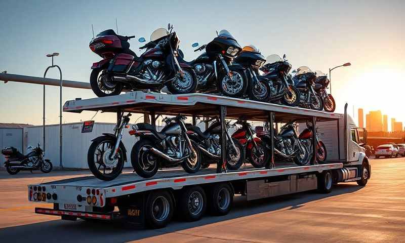 Tulsa, Oklahoma motorcycle shipping transporter