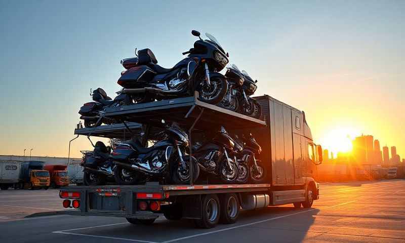 Yukon, Oklahoma motorcycle shipping transporter