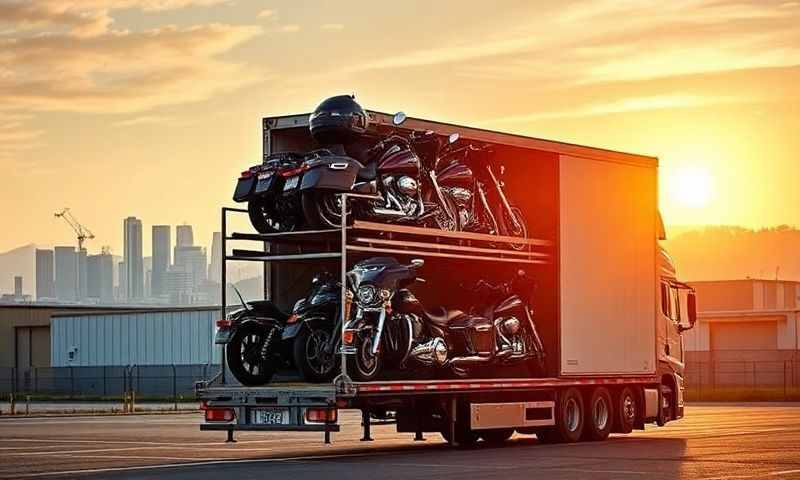 Oregon motorcycle shipping transporter