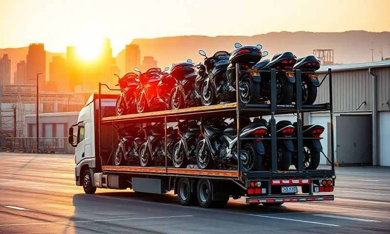 Bend, Oregon motorcycle shipping transporter