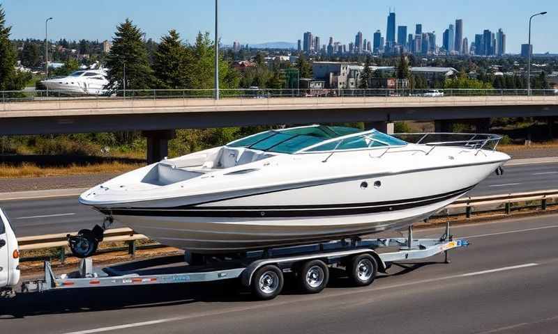 Corvallis, Oregon boat transporter