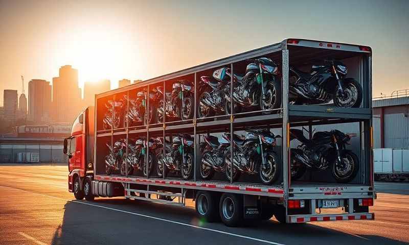 Eugene, Oregon motorcycle shipping transporter