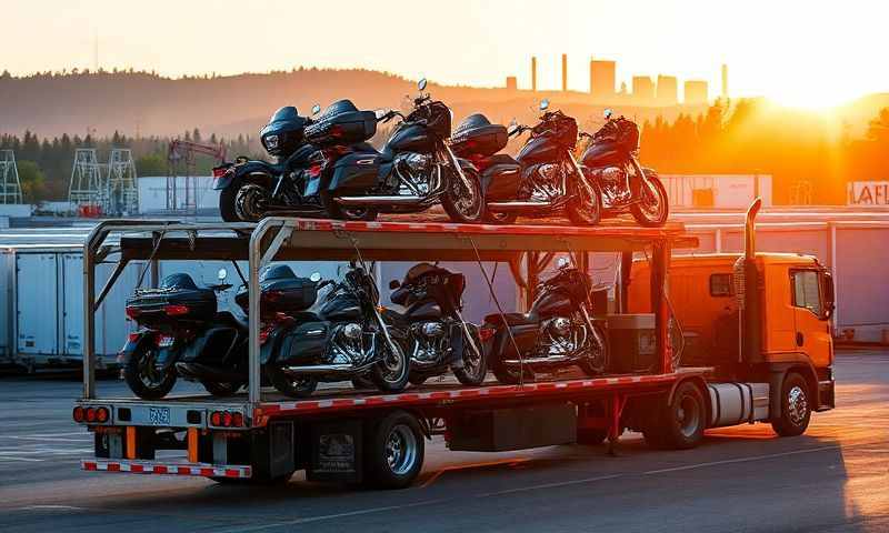 Forest Grove, Oregon motorcycle shipping transporter