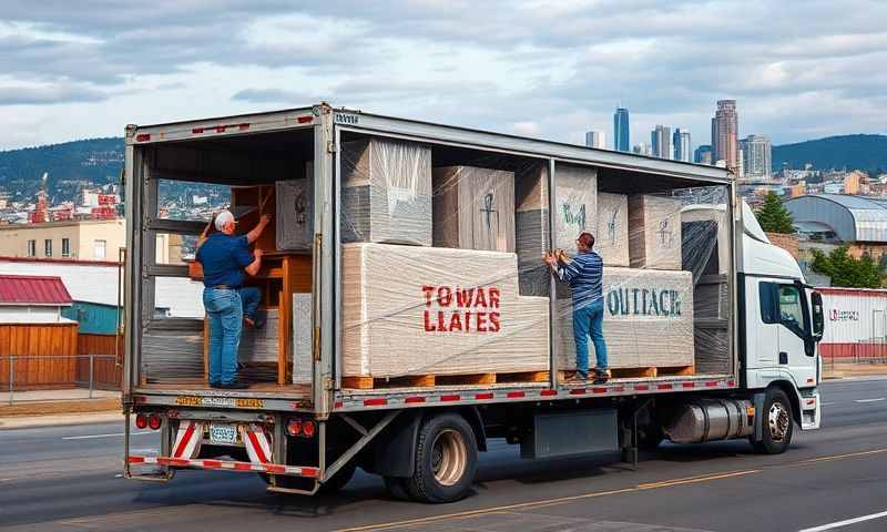 Grants Pass, Oregon furniture shipping transporter