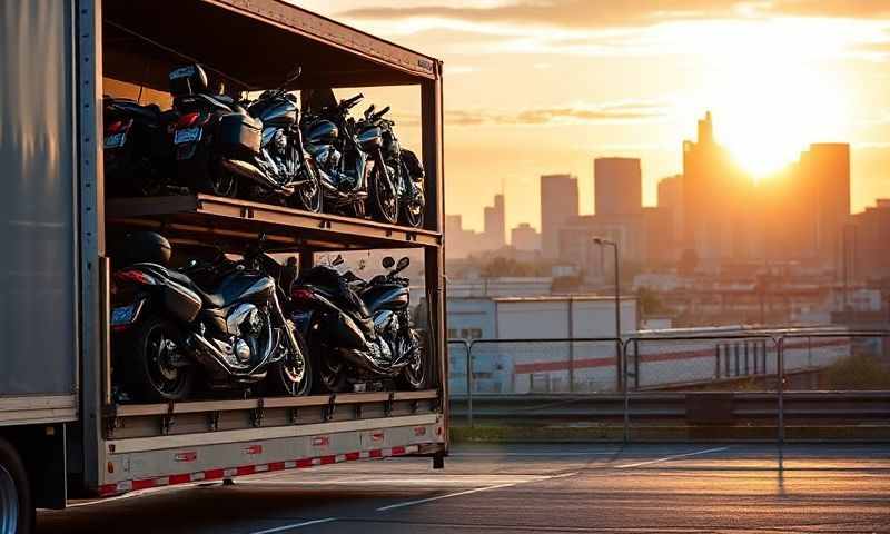 Medford, Oregon motorcycle shipping transporter