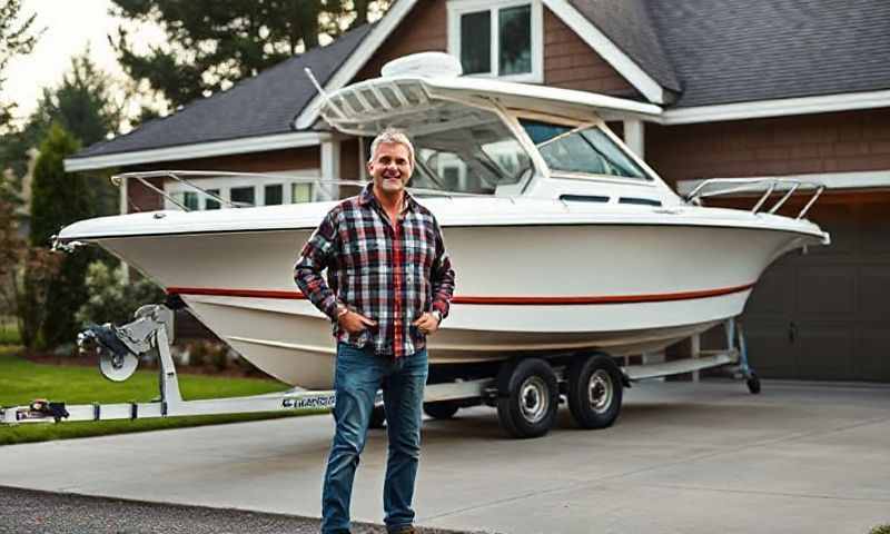 Newberg, Oregon boat transporter