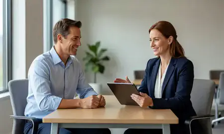 Customer discussing car shipping options in Portland, Oregon, United States