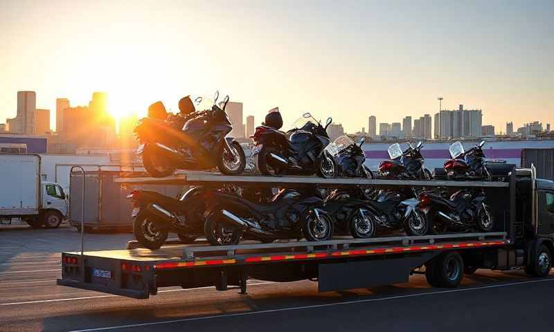 Springfield, Oregon motorcycle shipping transporter