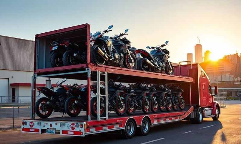 Pennsylvania motorcycle shipping transporter