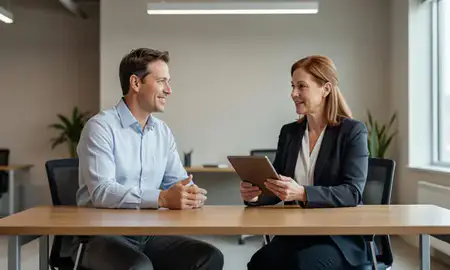 Customer discussing car shipping options in Altoona, Pennsylvania, United States