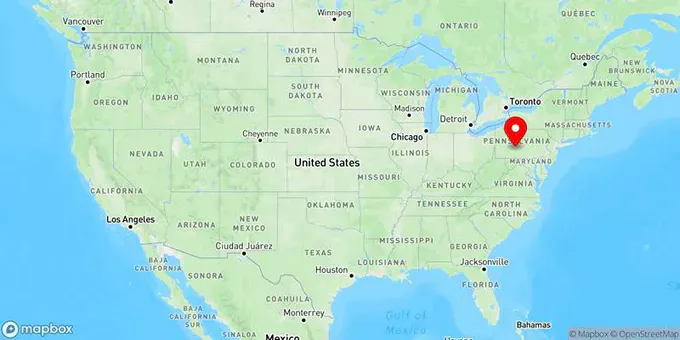Map of Altoona, Pennsylvania, United States