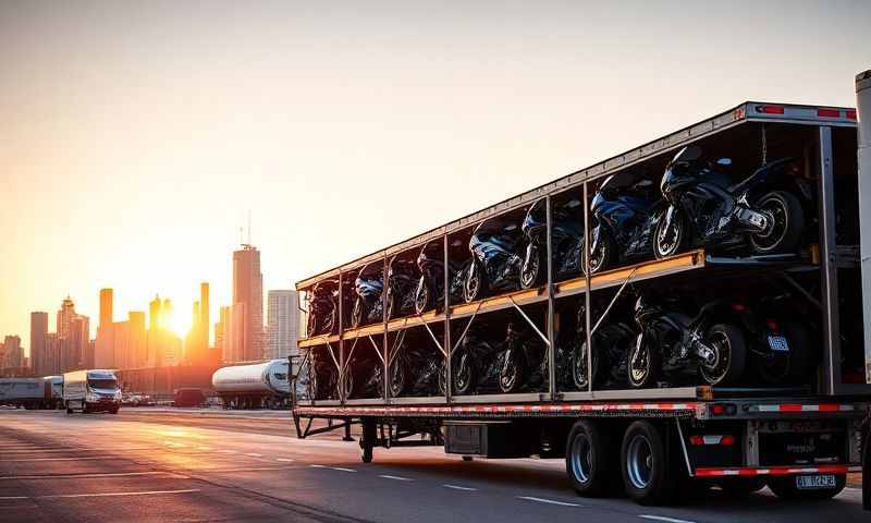 Motorcycle Shipping in Baldwin, Pennsylvania