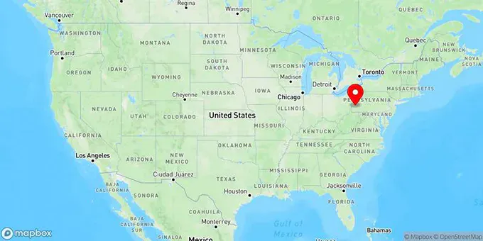 Map of Baldwin, Pennsylvania, United States