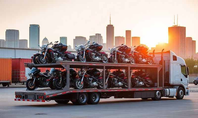 Chester, Pennsylvania motorcycle shipping transporter