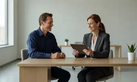 Customer discussing car shipping options in Hazleton, Pennsylvania, United States