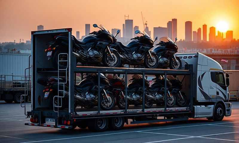 Motorcycle Shipping in Hazleton, Pennsylvania