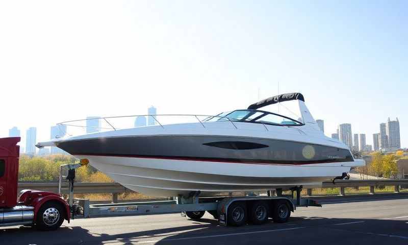 King of Prussia, Pennsylvania boat transporter