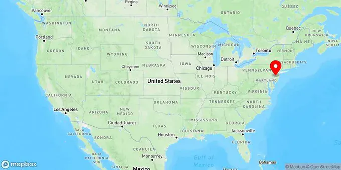 Map of Levittown, Pennsylvania, United States