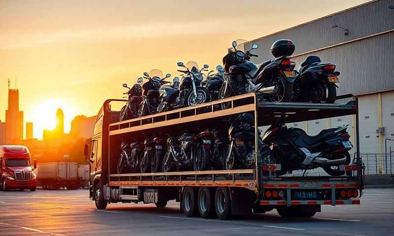 New Castle, Pennsylvania motorcycle shipping transporter