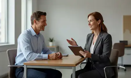 Customer discussing car shipping options in Plum, Pennsylvania, United States