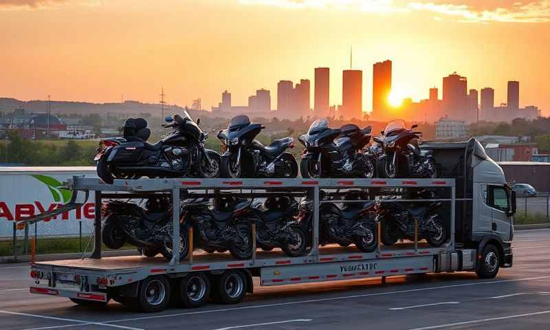 Pottstown, Pennsylvania motorcycle shipping transporter