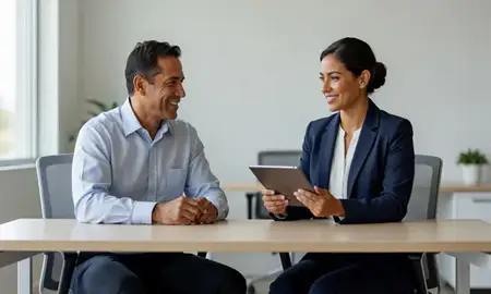 Customer discussing car shipping options in Bayamón, Puerto Rico, United States