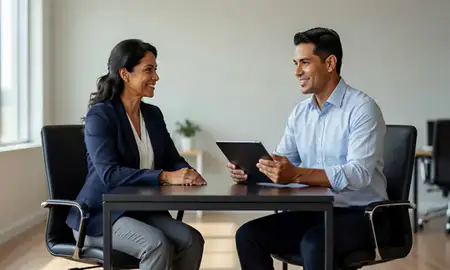 Customer discussing car shipping options in Cabo Rojo, Puerto Rico, United States