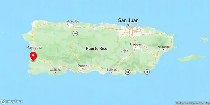 Map of Cabo Rojo, Puerto Rico, United States