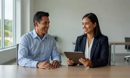 Customer discussing car shipping options in Caguas, Puerto Rico, United States