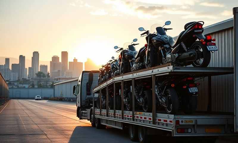 Caguas, Puerto Rico motorcycle shipping transporter