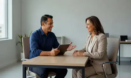 Customer discussing car shipping options in Candelaria, Puerto Rico, United States