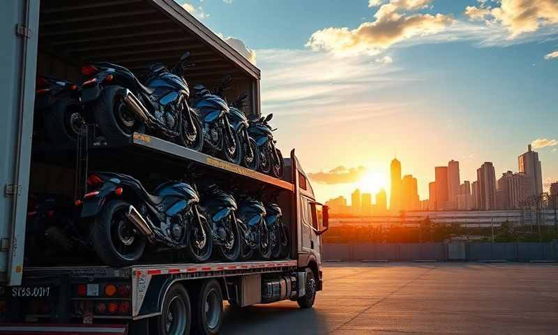 Juana Díaz, Puerto Rico motorcycle shipping transporter