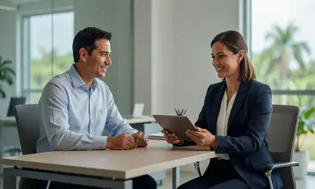 Customer discussing car shipping options in Río Grande, Puerto Rico, United States