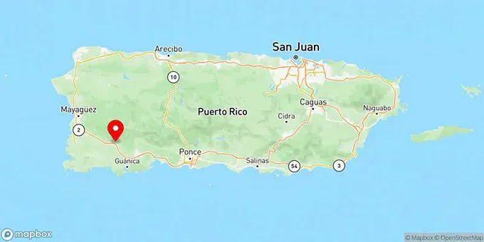 Map of Sabana Grande, Puerto Rico, United States