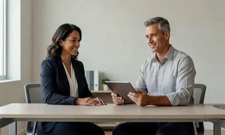 Customer discussing car shipping options in San Antonio, Puerto Rico, United States