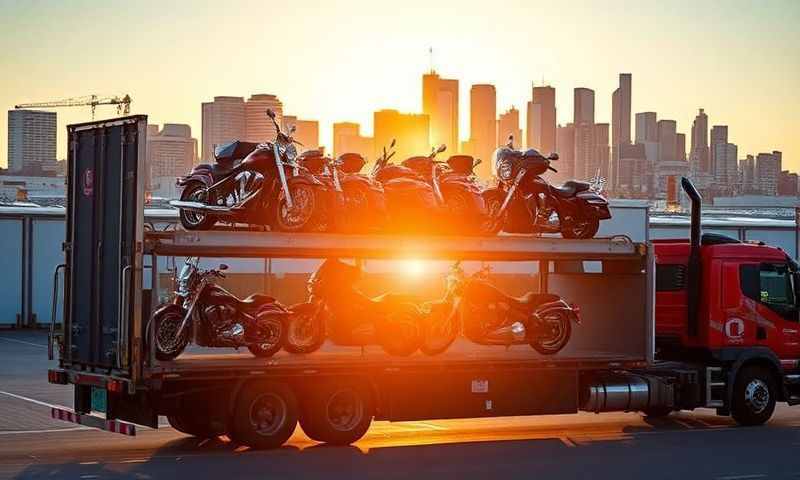 Bradford, Rhode Island motorcycle shipping transporter