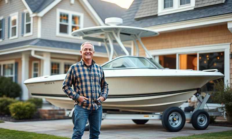 Foster Center, Rhode Island boat transporter