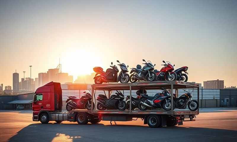 Greene, Rhode Island motorcycle shipping transporter