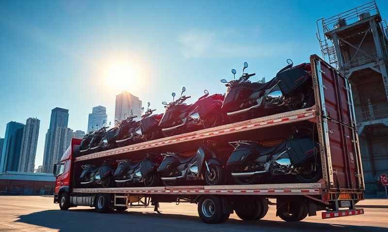 Melville, Rhode Island motorcycle shipping transporter