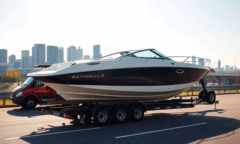 Misquamicut, Rhode Island boat transporter