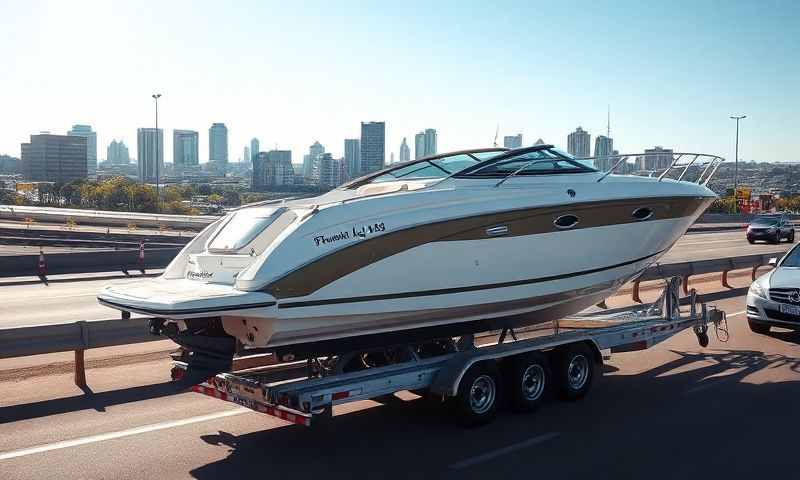 Newport East, Rhode Island boat transporter