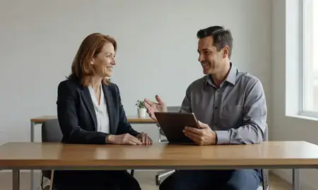 Customer discussing car shipping options in Pascoag, Rhode Island, United States