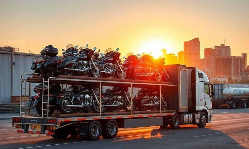 Pawtucket, Rhode Island motorcycle shipping transporter