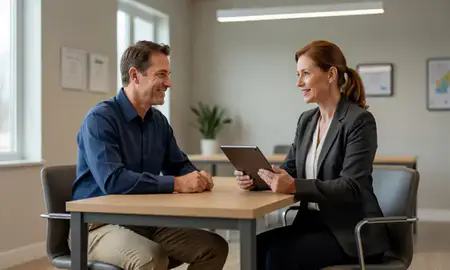 Customer discussing car shipping options in Quonochontaug, Rhode Island, United States